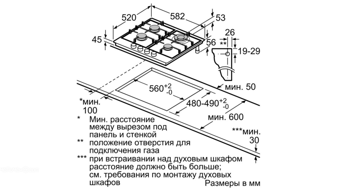Варочная панель Bosch PCH6A5M90R