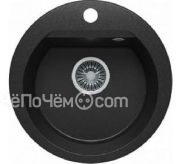 Кухонная мойка POLYGRAN Atol-460 №16 черный