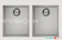 Кухонная мойка ELLECI Quadra 350 Bianco Titano 68