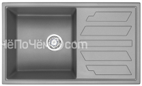 Кухонная мойка GRANULA GR-8601 алюминиум