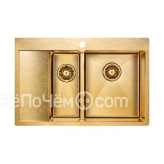 Кухонная мойка PAULMARK Union PM537851-BGR