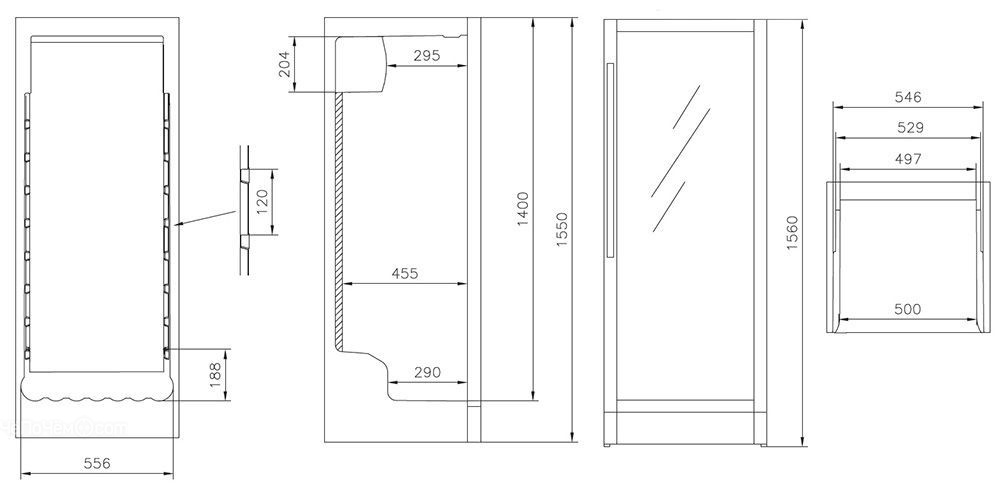 Винный шкаф VESTFROST SOLUTIONS W 155 серебро (мульти)