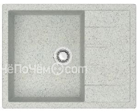 Кухонная мойка ZETT lab 151/Q10 светло-серый T151Q010