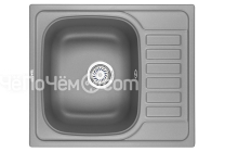 Кухонная мойка GRANULA GR-5801 алюминиум