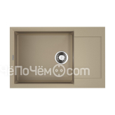 Кухонная мойка Omoikiri Sakaime 78-LB-CH Tetogranit/шампань (4993905)