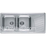 Кухонная мойка ALVEUS Elegant 70 SAT-90 1110X510 (в комплекте с сифоном)