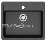 Кухонная мойка ZETT lab 9/Q4 черный T009Q004