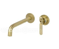 Смеситель BRONZE DE LUXE 1760'S LOFT матовое золото 5530CG