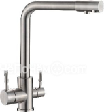 Смеситель WEISSGAUFF WG 016304 Steel