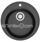 Кухонная мойка ZETT lab 6/Q4 черный T006Q004