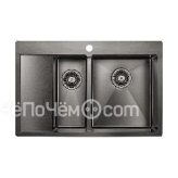 Кухонная мойка PAULMARK Union PM537851-GMR