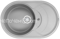 Кухонная мойка GRANULA GR-6501 алюминиум