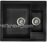 Кухонная мойка FLORENTINA липси 580 к антрацит