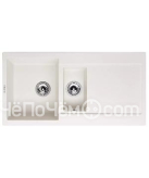 Кухонная мойка KUPPERSBERG MODENA 1,5B2D WHITE ALABASTER