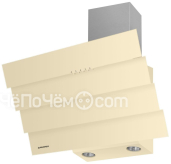 Вытяжка MAUNFELD CASCADA QUART 60 бежевое стекло/фурнитура "хром"