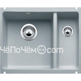 Кухонная мойка BLANCO 514528 subline 350/150-u керамика серый алюминий puraplus