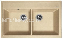 Кухонная мойка Florentina Липси-820 песочный FG (20.370.E0820.107)