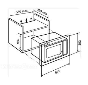 Микроволновая печь TEKA mwe 207 fi (40581117) steel (40581010)