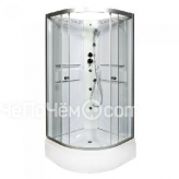 Душевая кабина DETO L580 N LED с гидромассажем
