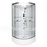 Душевая кабина DETO L580 N LED с гидромассажем