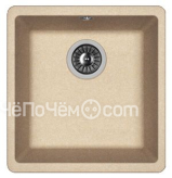 Кухонная мойка Flortek Ринг 360 песочный (24.050.B0360.107)