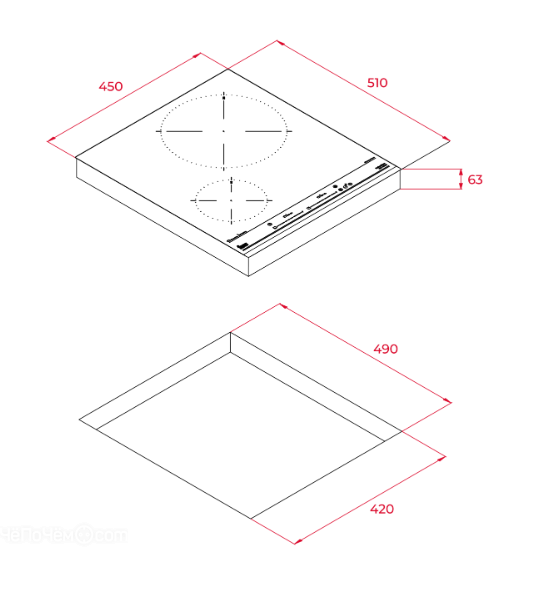 Варочная панель TEKA IZC 42300 DMS (112510002)