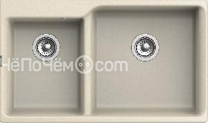 Кухонная мойка RIVELATO AXEL 90D beige scuro