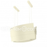 Вытяжка MAUNFELD CLIMB (ISLA) 90 нержавейка/бежевое стекло