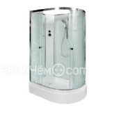 Душевая кабина DETO ЕМ2712 L N без крыши