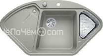 Кухонная мойка BLANCO 521255 DELTA SILGRANIT жемчужный с клапаном-автоматом