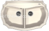 Кухонная мойка FLORENTINA Эмилия 870 жасмин (20.365.F0870.201)