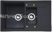 Кухонная мойка ZIGMUND & SHTAIN RECHTECK 780.2 черный базальт