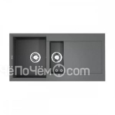 Кухонная мойка OMOIKIRI Sakaime 100-2-GR (4993562)