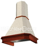 Вытяжка KRONA SERENA CPB 600 золотой структурный