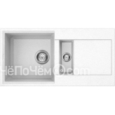 Кухонная мойка OMOIKIRI  sakaime 86-2-wh tetogranit/белый 4993129