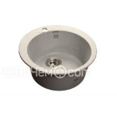 Кухонная мойка GRANFEST Rondo GF-R480 (d480) Серый 310 круглая 432576