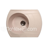 Кухонная мойка GRANFEST gf-r650l белый