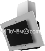 Вытяжка MAUNFELD ower (с)s 60 inox glass b (цвет нержавеющая сталь+черное стекло)