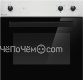 Духовой шкаф NARDI fex0757xn серебристый/черный