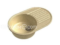 Кухонная мойка GRANFEST QUARZ GF-Z 18 бежевый