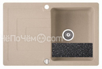 Кухонная мойка MARMORIN sten black metalic (385 113 012)