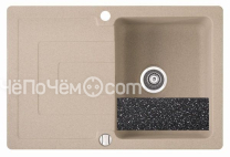 Кухонная мойка MARMORIN sten black metalic (385 113 012)