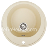 Кухонная мойка ZIGMUND SHTAIN KREIS 505 топленое молоко