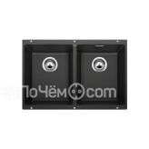 Кухонная мойка BLANCO subline 350/350-u puradur ii антрацит 516295