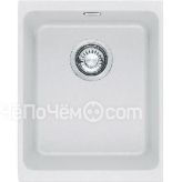Кухонная мойка FRANKE KBG 110-34 под столешницу вентиль-автомат белый