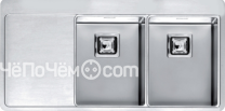 Кухонная мойка REGINOX nevada 30x30 lux okg right (c/box)