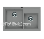 Кухонная мойка FLORENTINA Касси 780 грей