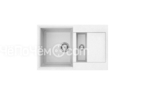 Кухонная мойка OMOIKIRI  sakaime 78-2-wh tetogranit/белый 4993128