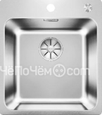 Кухонная мойка BLANCO SOLIS 400-IF/A нерж.сталь полированная с отв. арм. InFino с кл.-авт. PushContr