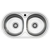 Кухонная мойка ZIGMUND & SHTAIN Kreis 785D.8 polished